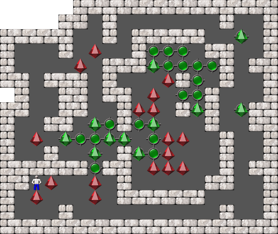 Sokoban Mass Remodel level 171